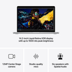 MacBook Pro 14,2" Apple M4 Pro 12-Core CPU & 16-Core GPU 24GB/512GB/Silver
