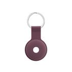 C&C Silicone AirTag Keychain - Red Plum