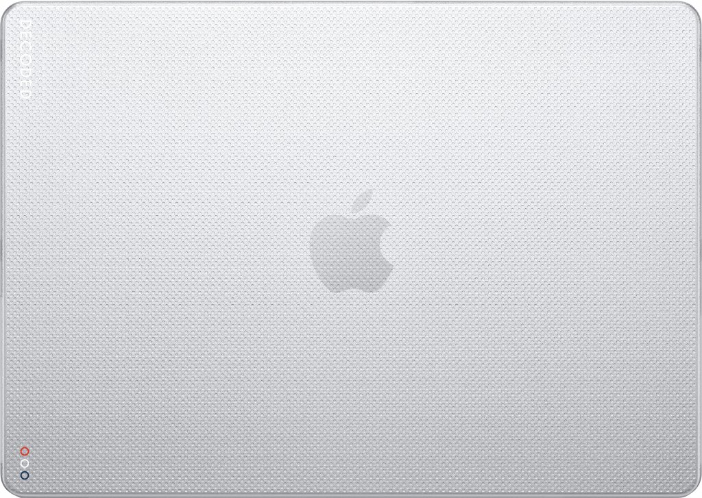 DECODED Recycled Plastic Frame Case MBPro 16" M1/M2/M3/M4 Clear Frost