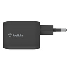 Belkin BOOSTCHARGE USB-C 65W GaN 2-port Charger Black
