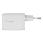 Belkin BOOSTCHARGE USB-C 65W GaN 2-port Charger White