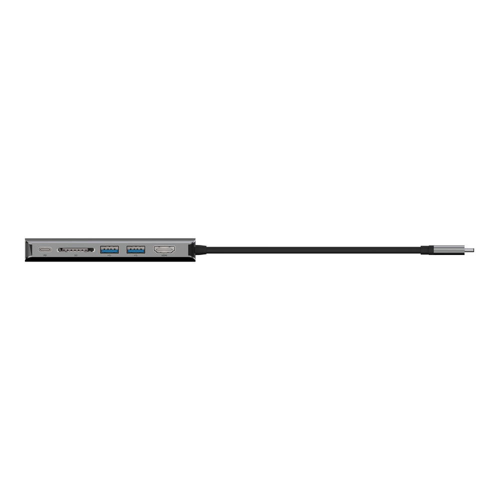 Belkin CONNECT USB-C 6-in-1 MultiPort + Ethernet Adapter Space Grey