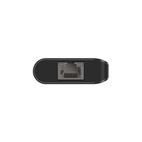 Belkin CONNECT USB-C 6-in-1 MultiPort + Ethernet Adapter Space Grey