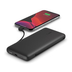 Belkin BOOSTCHARGE PowerBank 10000mAh/18WPD USB-C/Lightning Cables Black