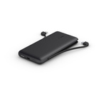 Belkin BOOSTCHARGE PowerBank 10000mAh/18WPD USB-C/Lightning Cables Black