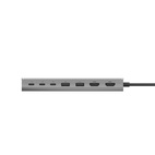 Belkin CONNECT USB-C 8-in-1 MultiPort Dual 4K HDMI Adapter Space Grey