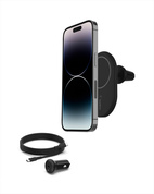 Belkin BOOSTCHARGE Magnetic Wireless Car Charger 10W Charger Black