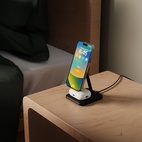Twelve South HiRise2 Deluxe Wireless Charging + Qi2 Stand USB-C Black