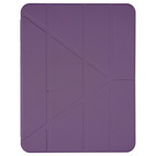 Pomologic BookFold Case Clear iPad Air 13 (M2/M3) - Clear/Purple