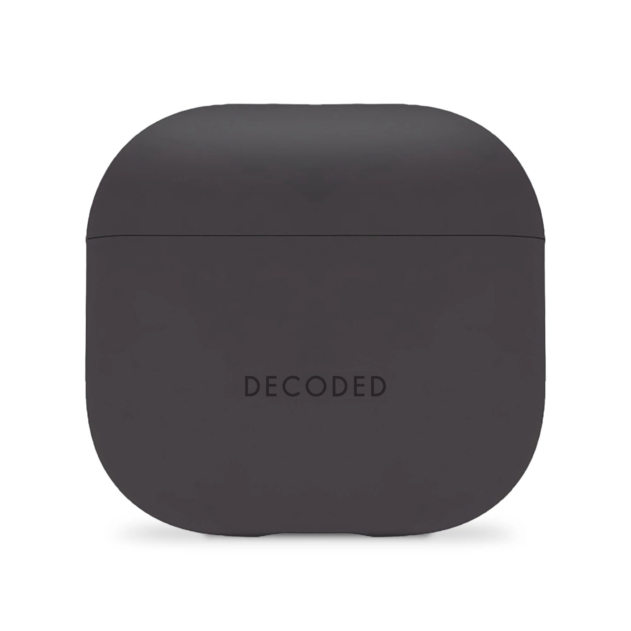 DECODED Silicone Aircase AirPods 4 - Phantom Black