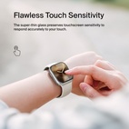 Belkin ScreenForce TemperedCurve Screen Protector + Bumper Apple Watch 10 42mm - Clear