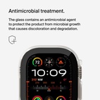 Belkin ScreenForce TemperedCurve Screen Protector + Bumper Apple Watch Ultra/Ultra2 - Clear