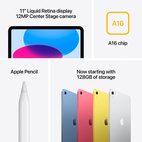 iPad 11" 2025 WiFi + Cellular 256GB Silver