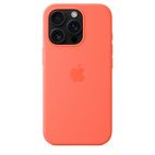 Apple iPhone 16 Pro Silicone Case w/ MagSafe - Tangerine