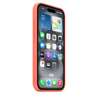 Apple iPhone 16 Silicone Case w/ MagSafe - Tangerine