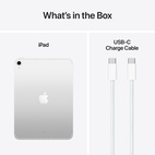 iPad 11" 2025 WiFi + Cellular 256GB Silver