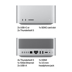 Mac Studio Apple M3 Ultra 28‑Core CPU & 60‑Core GPU 96GB/1TB/Silver