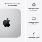 Mac Studio Apple M3 Ultra 28‑Core CPU & 60‑Core GPU 96GB/1TB/Silver