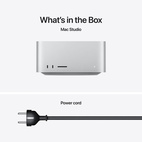 Mac Studio Apple M3 Ultra 28‑Core CPU & 60‑Core GPU 96GB/1TB/Silver