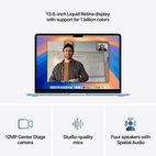 MacBook Air 13,6" Apple M4 10-Core CPU & 8-Core GPU 16GB/256GB/Sky Blue