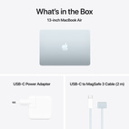 MacBook Air 13,6" Apple M4 10-Core CPU & 8-Core GPU 16GB/256GB/Sky Blue