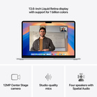 MacBook Air 13,6" Apple M4 10-Core CPU & 8-Core GPU 16GB/256GB/Silver