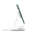Twelve South HiRise2 Deluxe Wireless Charging + Qi2 Stand USB-C White