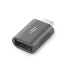 C&C Crumb USB-A to USB-C Adapter Space Grey