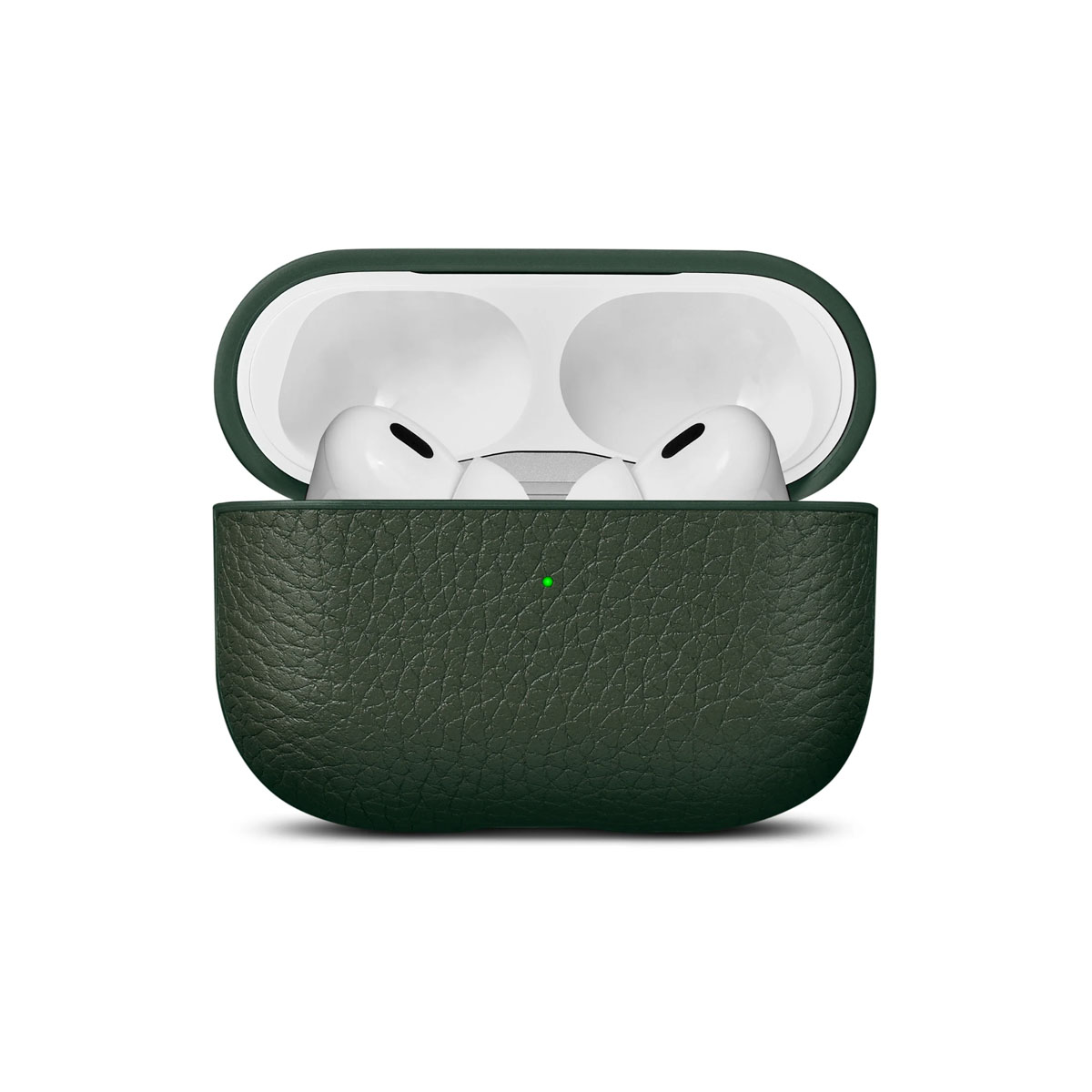 Woolnut Leather Case for AirPods Pro 2 - Green