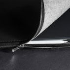 Woolnut Leather Folio iPad Air/ Pro 13" (M2/M3/M4) - Black