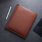 Woolnut Leather Folio iPad Air/ Pro 13" (M2/M3/M4/M5) - Cognac