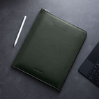 Woolnut Leather Folio iPad Air/ Pro 13" (M2/M3/M4) - Green