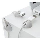 Bluelounge CableDrop 6-Pack - White