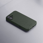 Woolnut Leather Case w/MagSafe iPhone 16 Plus - Green