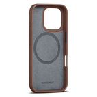 Woolnut Leather Case w/MagSafe iPhone 16 Pro - Cognac