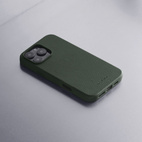 Woolnut Leather Case w/MagSafe iPhone 16 Pro - Green