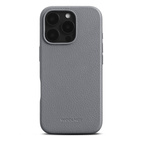 Woolnut Leather Case w/MagSafe iPhone 16 Pro - Grey