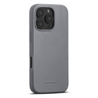 Woolnut Leather Case w/MagSafe iPhone 16 Pro - Grey