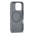 Woolnut Leather Case w/MagSafe iPhone 16 Pro - Grey