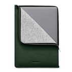 Woolnut Leather Folio MBPro 16" - Green