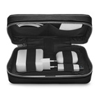 Woolnut Leather Tech Organizer - Black