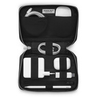 Woolnut Leather Tech Organizer - Black
