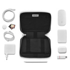Woolnut Leather Tech Organizer - Black
