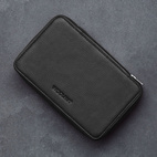 Woolnut Leather Tech Organizer - Black