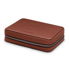 Woolnut Leather Tech Organizer - Cognac