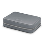 Woolnut Leather Tech Organizer - Grey