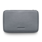 Woolnut Leather Tech Organizer - Grey