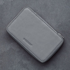 Woolnut Leather Tech Organizer - Grey