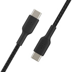 Belkin BOOSTCHARGE USB-C to USB-C 60W Cable 2.0m Braided Black