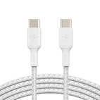 Belkin BOOSTCHARGE USB-C to USB-C 60W Cable 2.0m Braided White
